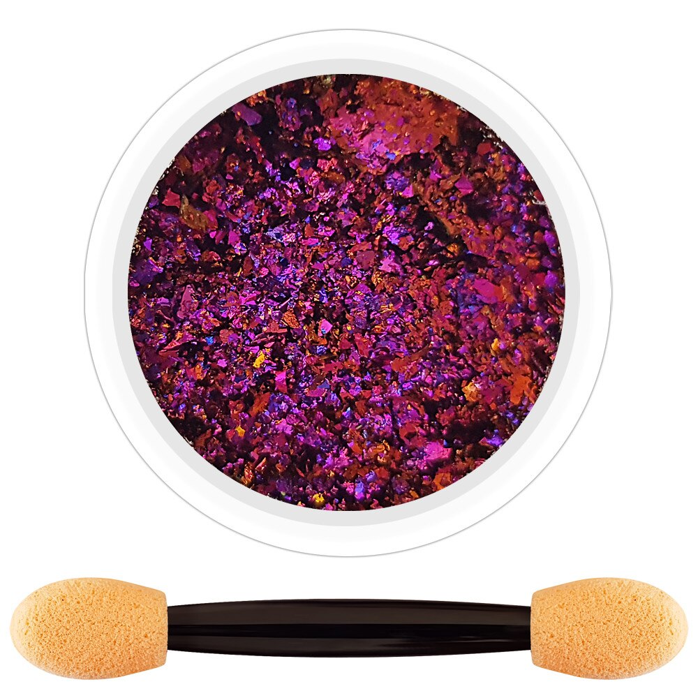 Pigment Unghii Chrome Flakes, Nr. 002