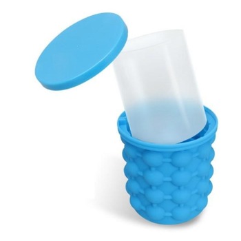 Frapiera si forma din silicon pentru gheata 2 in 1 Frapiera si forma din silicon pentru gheata 2 in 1