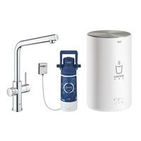 baterie bucatarie cu boiler si filtru grohe red pipa l apa 100 grade childlock pipa izolata termic cartus ceramic filtru apa inclus boiler 4 l inclus crom imagen 14_0_
0