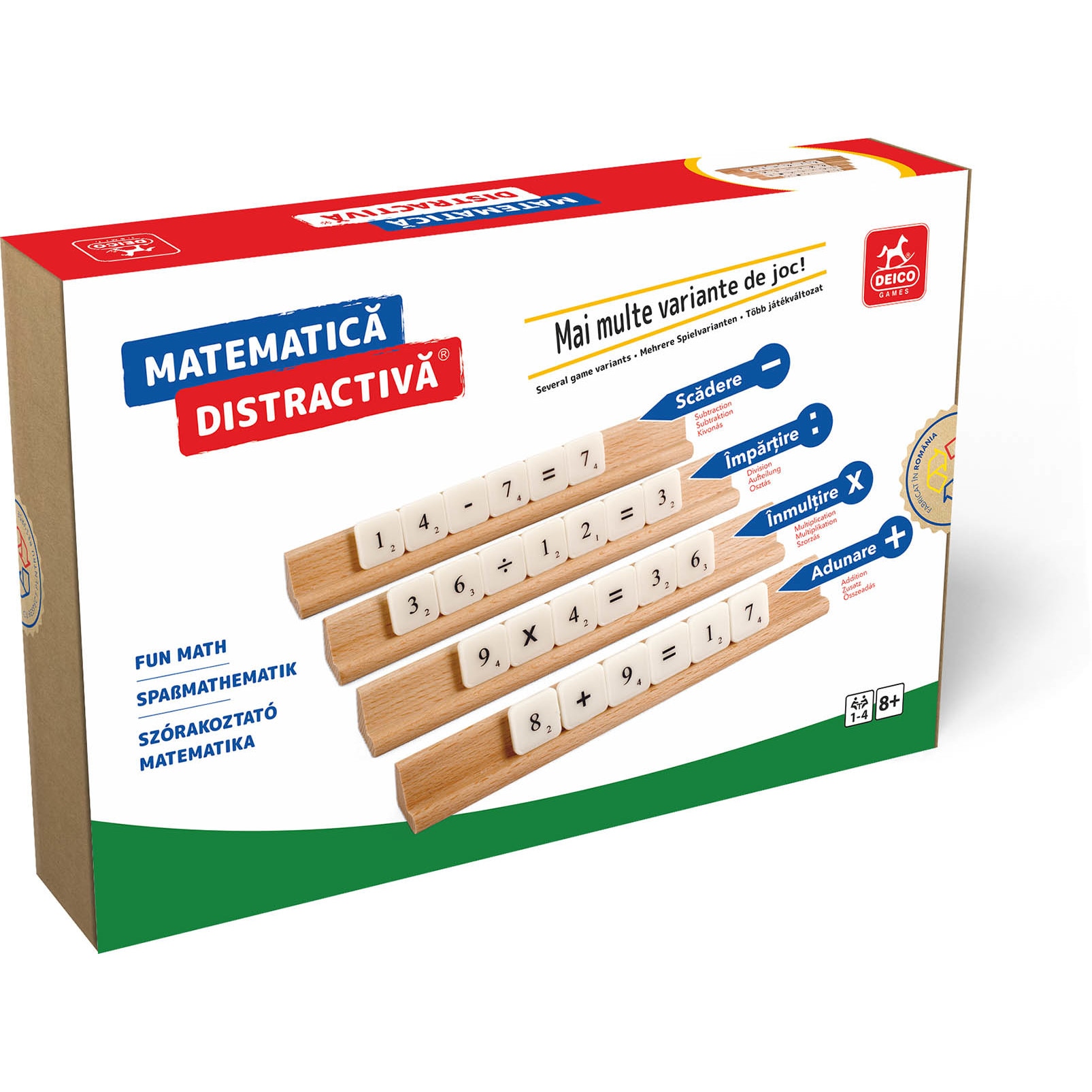 Joc De Societate D-Toys Matematica Distractiva - EMAG.ro