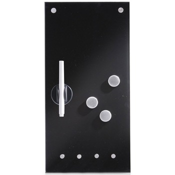 Tabla magnetica Zeller, Sticla, 40 x 20 cm, Negru Tabla magnetica Zeller, Sticla, 40 x 20 cm, Negru