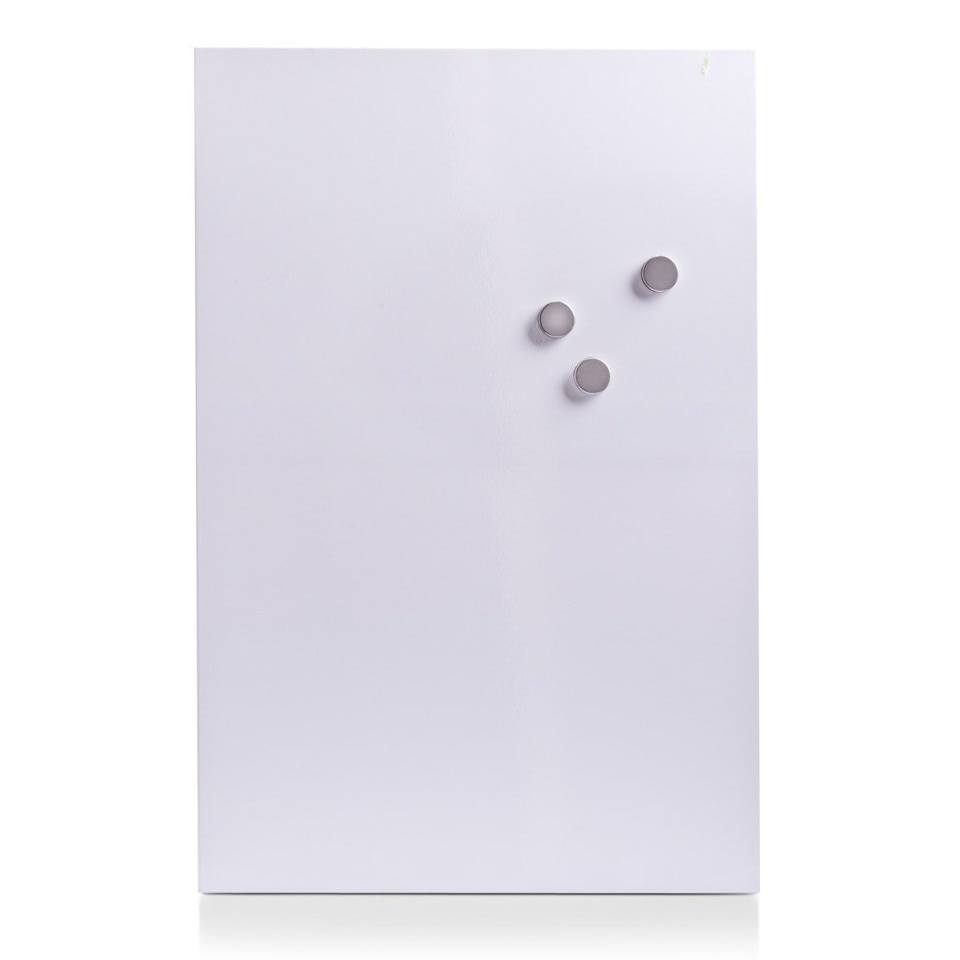 Tabla magnetica Zeller, Metal, 60 x 40 cm, Alb