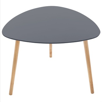 Masa de cafea Atmosphera Créateur d'intérieur, 60 x 60 x 45 cm, Lemn/MDF, Gri Masa de cafea Atmosphera Créateur d'intérieur, 60 x 60 x 45 cm, Lemn/MDF, Gri