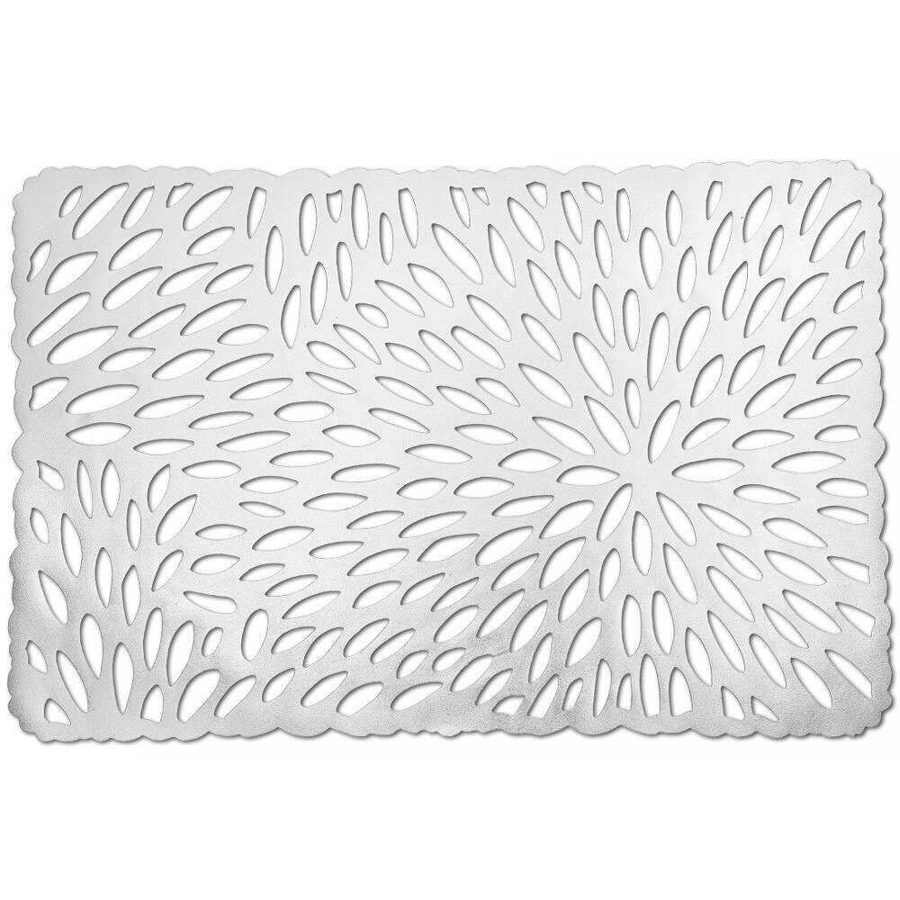 Suport farfurii Zeller, 18.5 x 43.5 cm, Argintiu