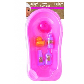 Set accesorii pentru papusi Peterkin, Cada, 3 sticle Set accesorii pentru papusi Peterkin, Cada, 3 sticle