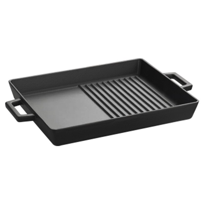 Tava grill si cu suprafata neteda 26 x 32 cm - LAVA