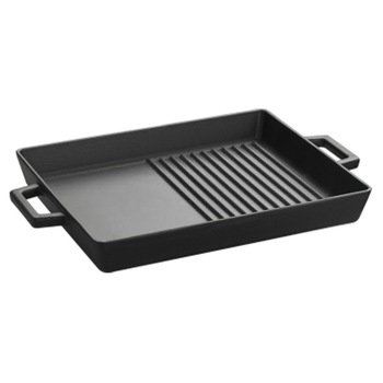 Tava grill si cu suprafata neteda 26 x 32 cm - LAVA Tava grill si cu suprafata neteda 26 x 32 cm - LAVA