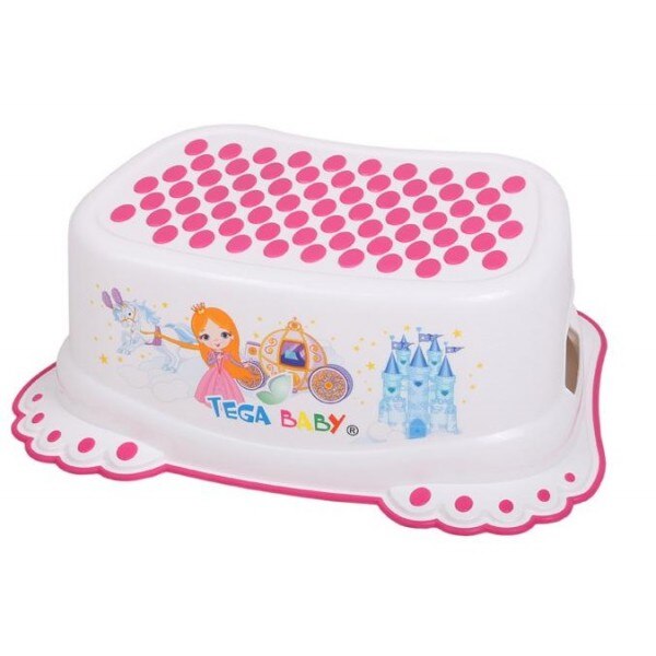 Inaltator anti-derapant pentru toaleta si chiuveta Printesa Alb