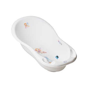 Cadita copii Printesa Alba 102 cm Cadita copii Printesa Alba 102 cm