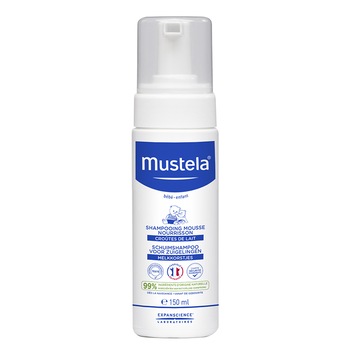 Sampon spuma pentru nou-nascuti Mustela Newborns, 150ml Sampon spuma pentru nou-nascuti Mustela Newborns, 150ml