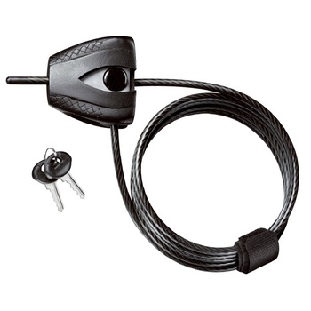 Antifurt Master Lock cablu Python 1.8m x 5mm Negru Antifurt Master Lock cablu Python 1.8m x 5mm Negru
