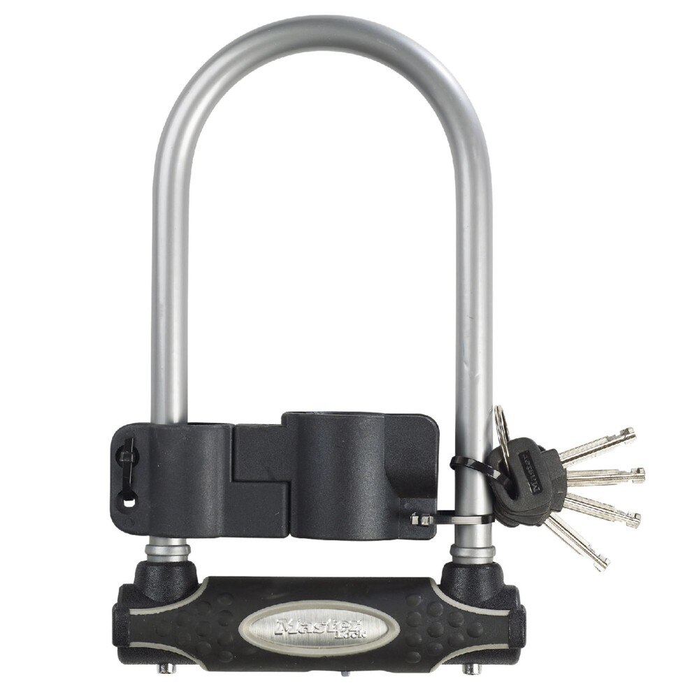 Antifurt Master Lock U-lock cu cheie 210x110x13mm Argintiu