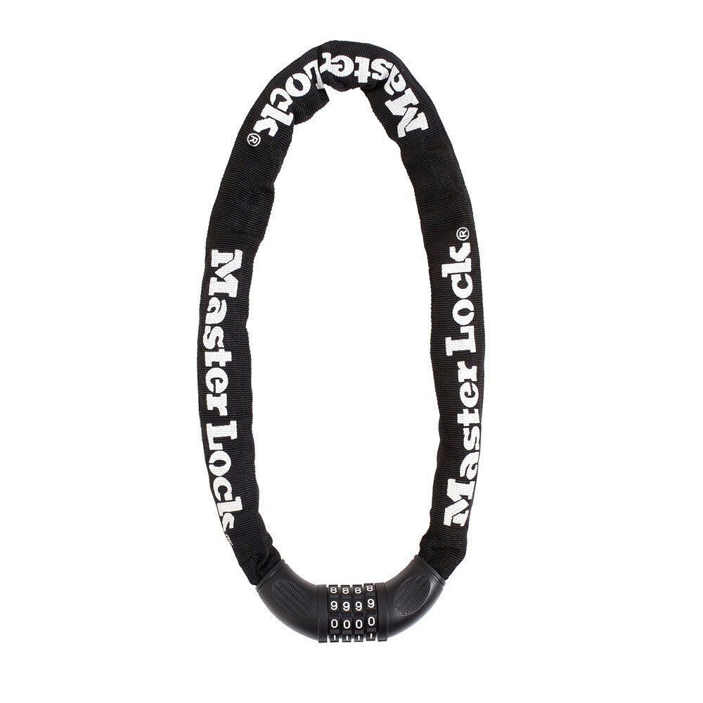 Antifurt Master Lock lant cu cifru negru 900 x 8mm Negru