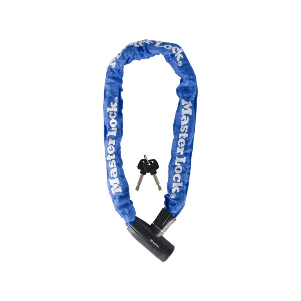 Antifurt Master Lock lant cu cheie 900 x 8mm Albastru