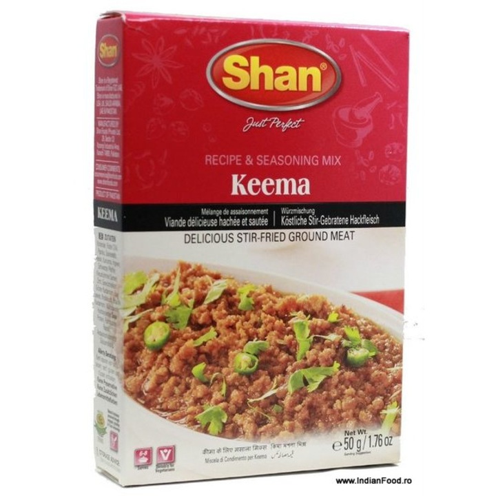 Condiment pentru Carne Tocata (Keema) 50g /-/ Shan