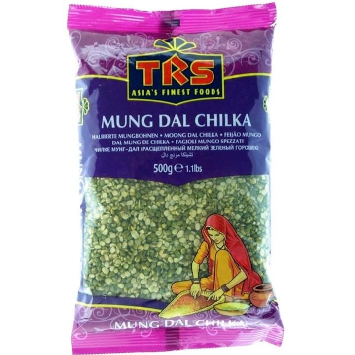 Linte Galbena cu Coaja Mung (chilka) 500 g /-/ TRS