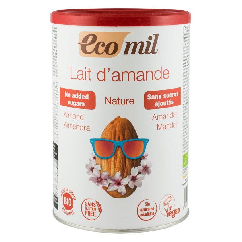 Pudra BIO de migdale natur, Ecomil, 400g