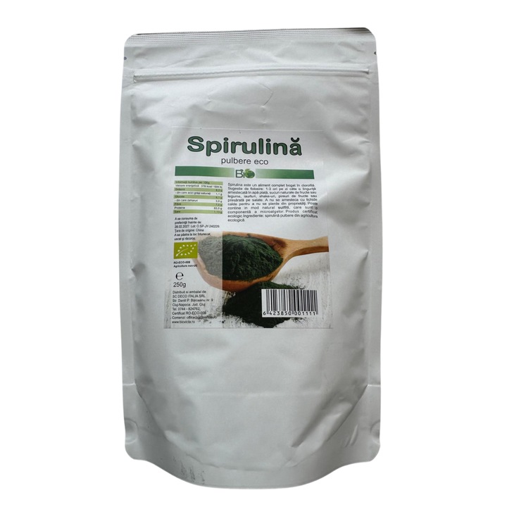 Spirulina pulbere ECO 250 g