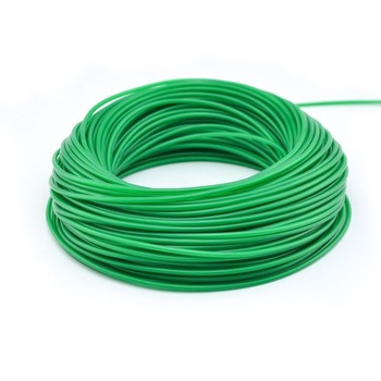Fir cu lumina ambientala pentru auto, 2.3 mm, neon flexibil El Wire, verde, 1 m Fir cu lumina ambientala pentru auto, 2.3 mm, neon flexibil El Wire, verde, 1 m