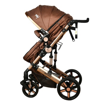 Carucior 2 in 1 reversibil X2 Chocolate Gold 0 36 luni Crocodile Carucior 2 in 1 reversibil X2 Chocolate Gold 0 36 luni Crocodile