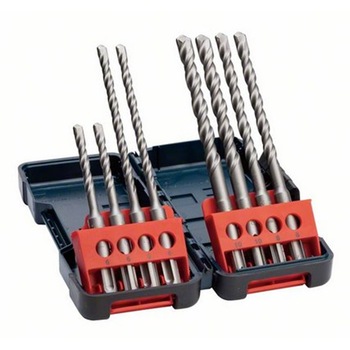 Set 8 burghie SDS-plus Bosch pentru ciocan rotopercutor Set 8 burghie SDS-plus Bosch pentru ciocan rotopercutor