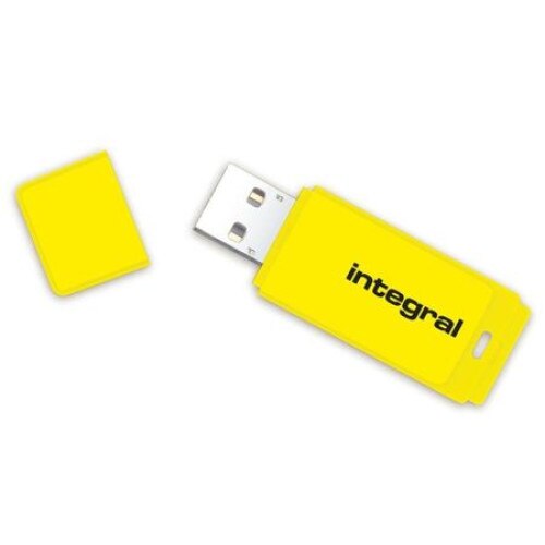 Memorie USB Flash Drive, 32GB, USB 2.0, Galben