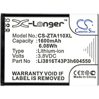 Acumulator compatibil ZTE Blade A110 / A112 / model Li3816T43P3h604550