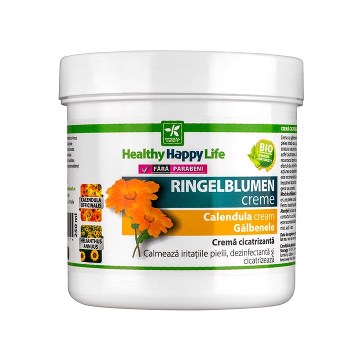 Crema cicatrizanta cu galbenele 250 ml