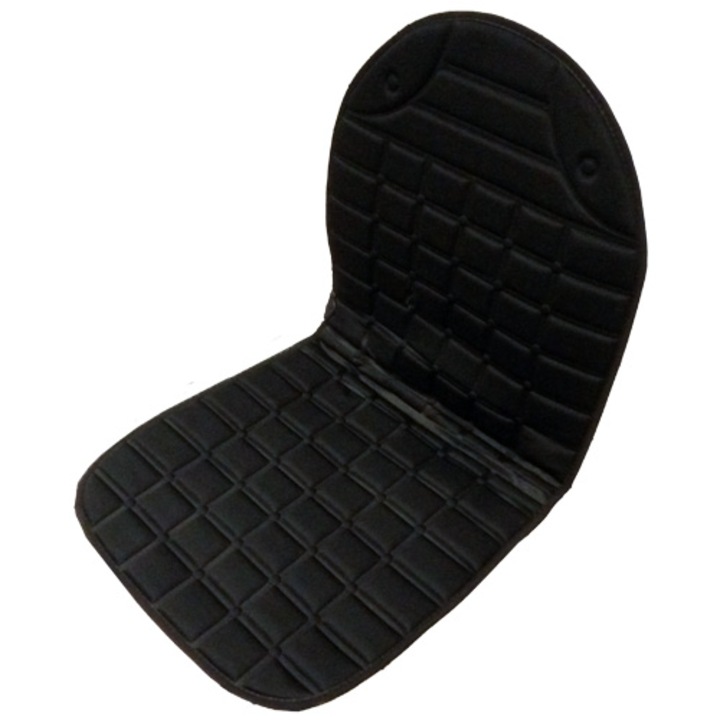 Homasita H042 fűthető ülésvédő 12V, fekete