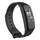 Bratara Fitness Wearfit C1 plus Color IPS,Ritm Cardiac,Monitor de oxigen pentru presiunea sanguina,Rezistent apa IP67,Calorii,G-sensor,Pedometru,Negru