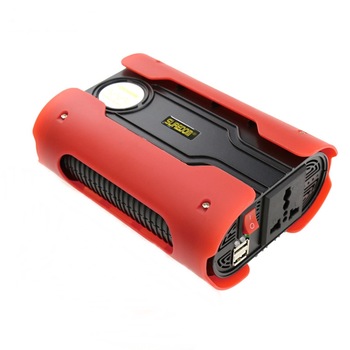 Invertor tensiune 12V > 220V, putere 500 W, carcasa din aluminiu cu finisaje Premium, valoare sinusoidala modificata, adaptor dual 3.1A USB, certificare CE EMC LVD ROHS, Motor Starter Invertor tensiune 12V > 220V, putere 500 W, carcasa din aluminiu cu finisaje Premium, valoare sinusoidala modificata, adaptor dual 3.1A USB, certificare CE EMC LVD ROHS, Motor Starter