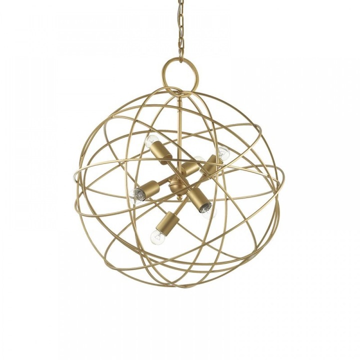 Lustra KONSE SP6 ,IDEAL LUX,Metal