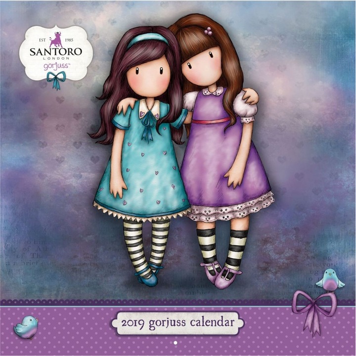 Gorjuss 2019 fali naptár, Friends Walk Together