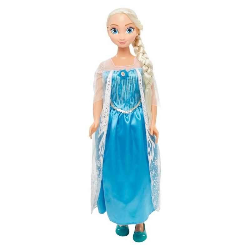 Indoors blanket affix Papusa Elsa Fairytale Frozen Disney - dimensiune mare - 1 METRU - eMAG.ro