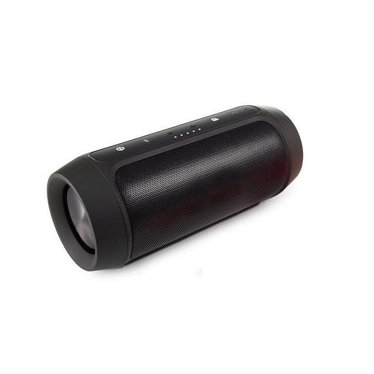 Boxa Portabila Wireless Charge2+ cu Powerbank, Bluetooth, Suport TF Card, FM, Negru