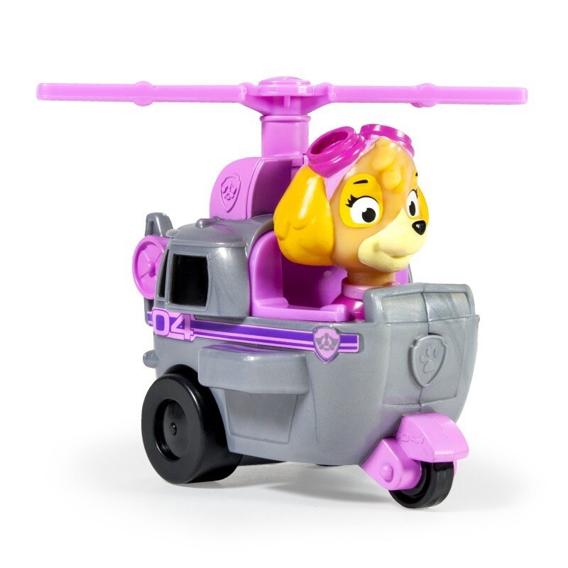 Masinuta Skye in elicopterul de salvare Patrula Catelusilor