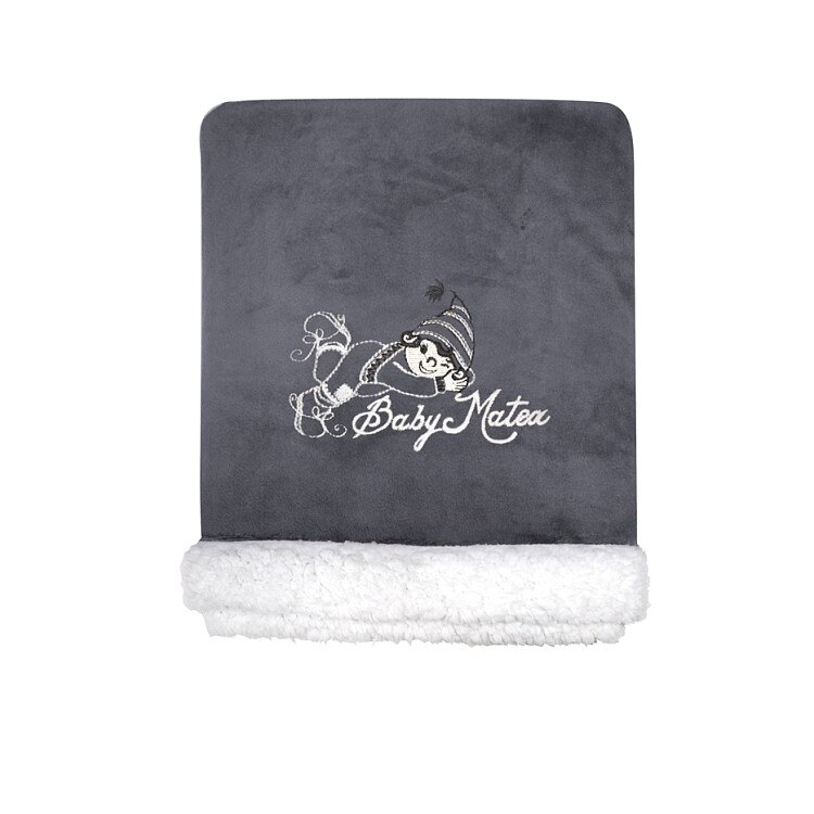 Paturica pentru copii Nodi Grey