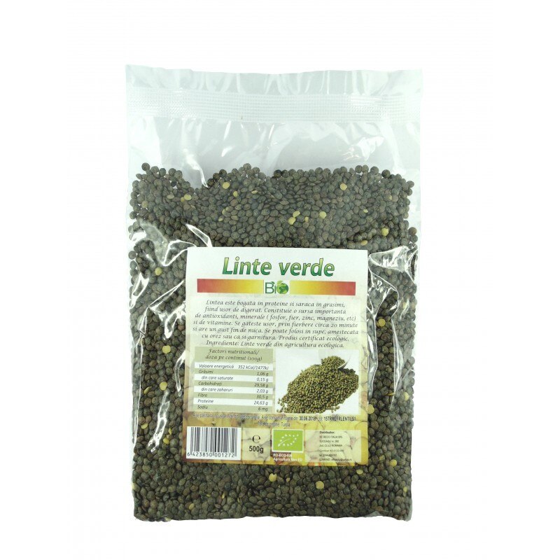 Linte verde ECO 500 g