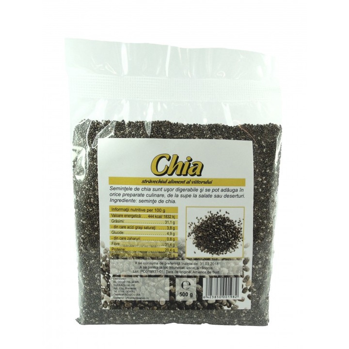 Seminte de chia 500 g