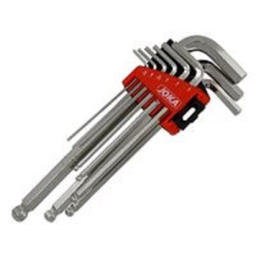 Set (9buc) chei Imbus, cu bila, JOKA (Germania) Chrome Vanadium ( 1.5-10 mm)