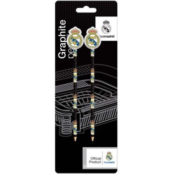 Set 2 creioane grafit cu radiera FC Real Madrid Set 2 creioane grafit cu radiera FC Real Madrid
