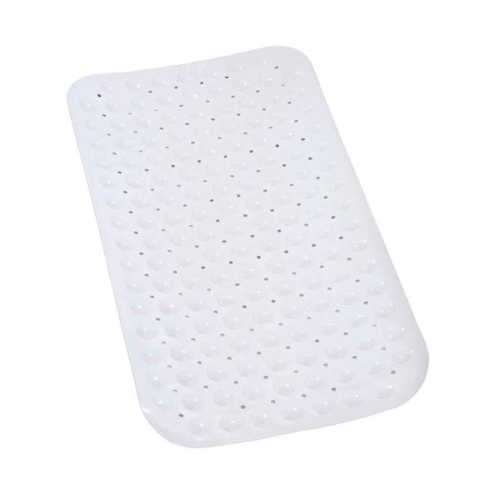 Covoras baie Wenko, Plastic, 70x39 cm, Alb