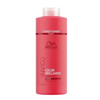 Balsam Wella Professionals Invigo Color Brilliance Coarse pentru par vopsit cu structura puternica, 1000 ml Balsam Wella Professionals Invigo Color Brilliance Coarse pentru par vopsit cu structura puternica, 1000 ml