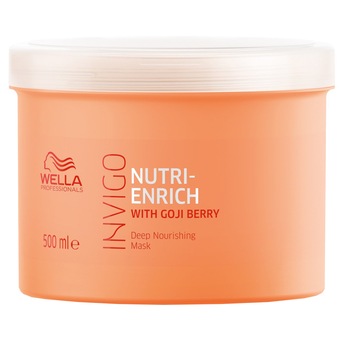 Masca de par Wella Professionals Invigo Nutri-Enrich hidratant pentru par uscat, 500 ml Masca de par Wella Professionals Invigo Nutri-Enrich hidratant pentru par uscat, 500 ml