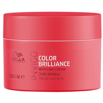 Masca de par Wella Professionals Invigo Color Brilliance Fine/Normal pentru par vopsit cu structura subtire/normala, 150 ml Masca de par Wella Professionals Invigo Color Brilliance Fine/Normal pentru par vopsit cu structura subtire/normala, 150 ml