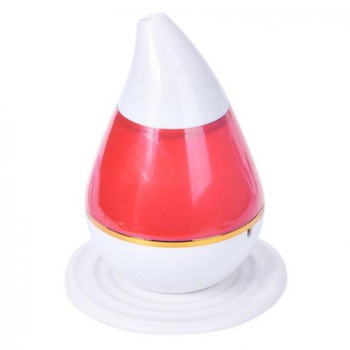 Umidificator Aer, Difuzor Aromaterapie Ultrasunete, 7 Culori LED, usb - Red Umidificator Aer, Difuzor Aromaterapie Ultrasunete, 7 Culori LED, usb - Red