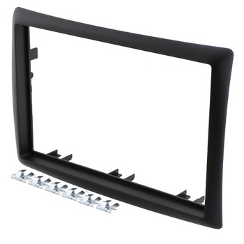 Rama adaptoare Renault Megane II, 2 DIN, neagra Rama adaptoare Renault Megane II, 2 DIN, neagra