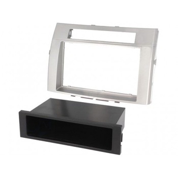 Rama adaptoare Toyota Corolla Verso, 2 DIN, argintie, PER.PIC., MA90007-05, T104243 Rama adaptoare Toyota Corolla Verso, 2 DIN, argintie, PER.PIC., MA90007-05, T104243