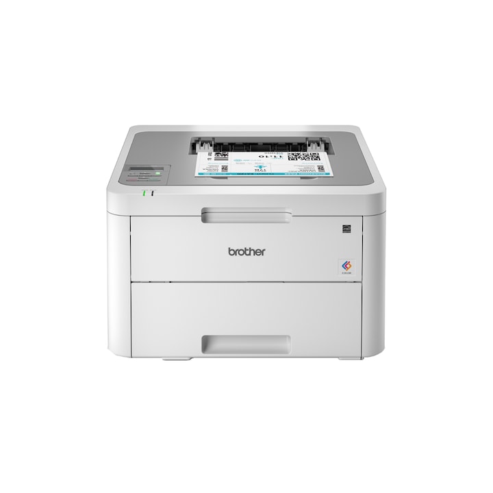Лазерен цветен принтер Brother HL-L3210CW, Wireless, A4