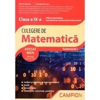 Cauți Culegere Matematica Clasa 9 Campion Alege Din Oferta Emag Ro